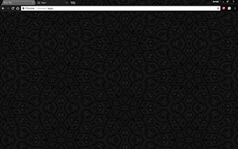 black design google chrome theme