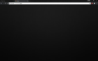 black metal google chrome theme