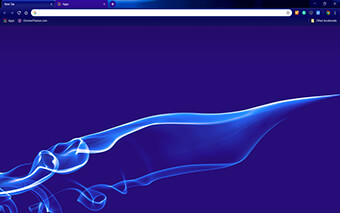 Blue Smoke Google Chrome Theme