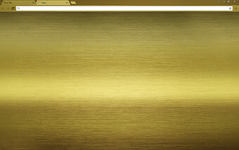brushed gold google chrome theme