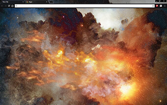 Cosmic Light Google Chrome Theme