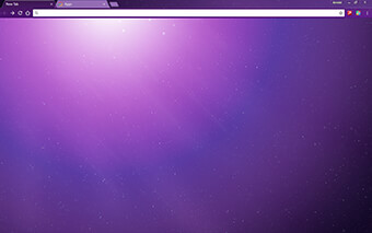 falling skies google chrome theme