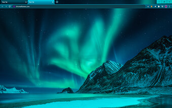 Lights of the North Google Chrome Theme