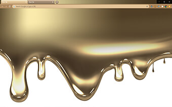 Liquid Gold Google Chrome Theme