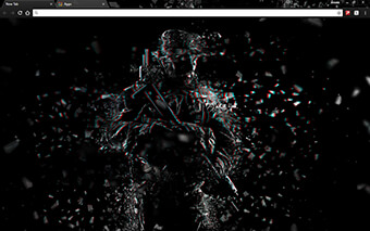 The Fallen Google Chrome Theme