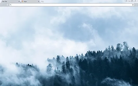 Foggy Google Chrome Theme