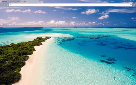 Maldives Google Chrome Theme
