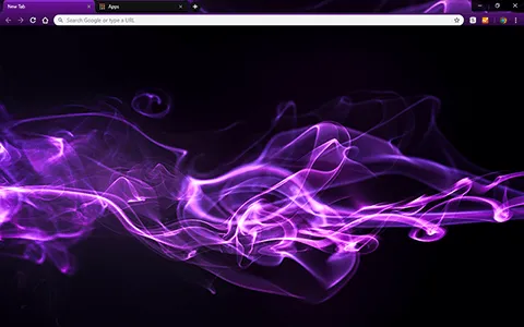 Purple Blaze Google Chrome Theme