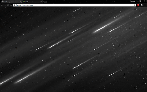 Starfall Google Chrome Theme