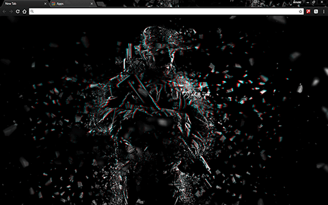 The Fallen Google Chrome Theme