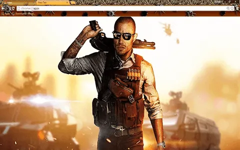 Battlefield Hardline Google Chrome Theme