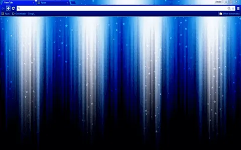 Blue Star Google Chrome Theme