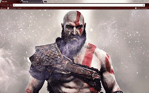 Free God Of War Google Chrome Theme