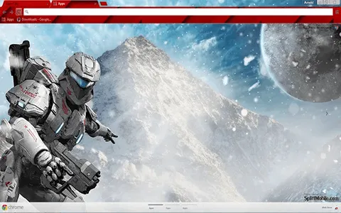 Free Halo 5 Google Chrome Theme