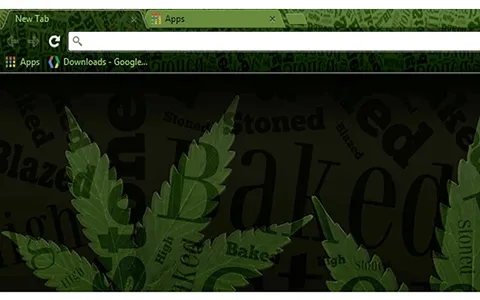 Free Weed Stoner Google Chrome Theme