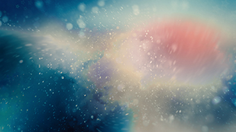 Abstract Winter Storm Laptop Background
