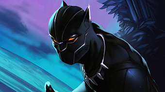Black Panther Night Chromebook Wallpaper