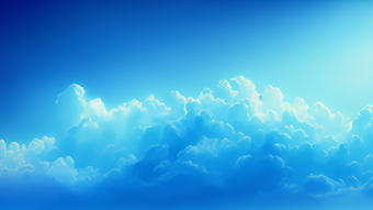 Blue Sky 8K Wallpaper