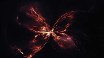 Butterfly Nebula 4K Wallpaper