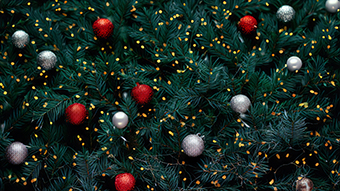 Christmas Tree 4K Wallpaper
