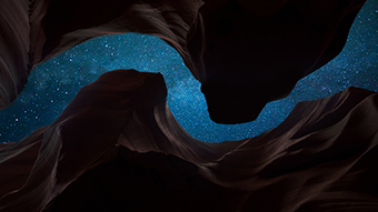 Cosmic Canyon Laptop Background