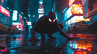 Dark Spiderman Chromebook Wallpaper