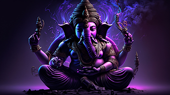Ganesha 8K Wallpaper