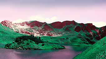 Green Mountain Hills Desktop Background