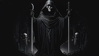 Grim Reaper 4K Wallpaper
