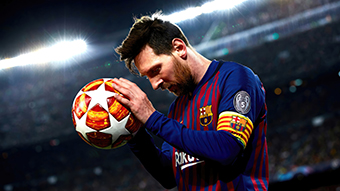 Lionel Messi Football Chromebook Wallpaper
