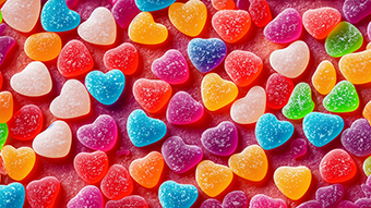 Love Candy 8K Wallpaper