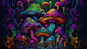 Mushroom 4K Wallpaper