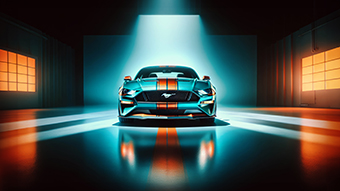 Mustang 8K Wallpaper