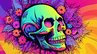 Skull 8K Wallpaper