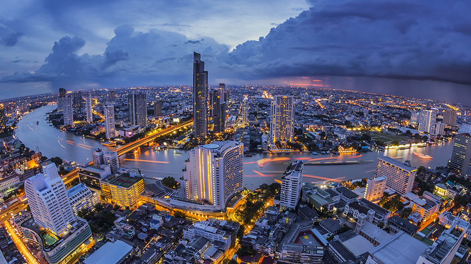 Bangkok City Wallpaper 8K