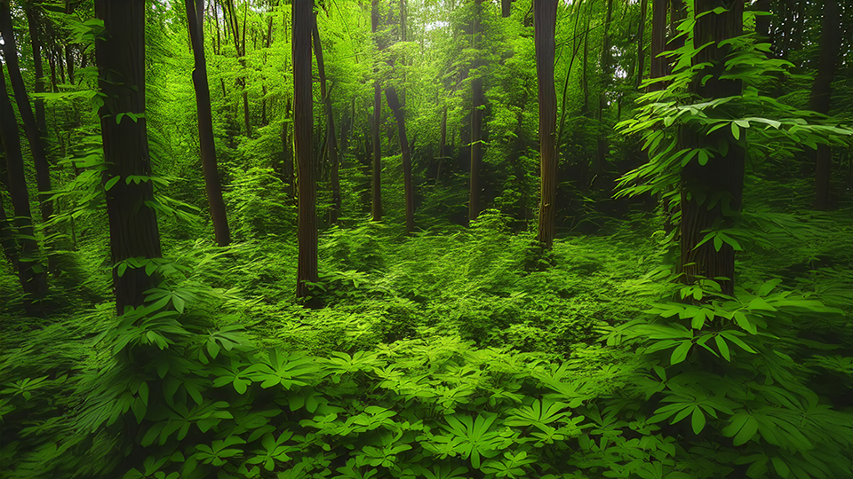 Green Inferno 4K Wallpaper