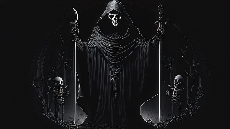 Grim Reaper 4K Wallpaper