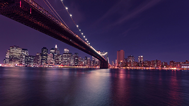 New York Nights Chromebook Wallpaper