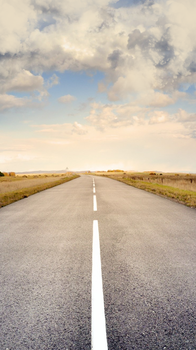 Highway Road Google Pixel Wallpaper.