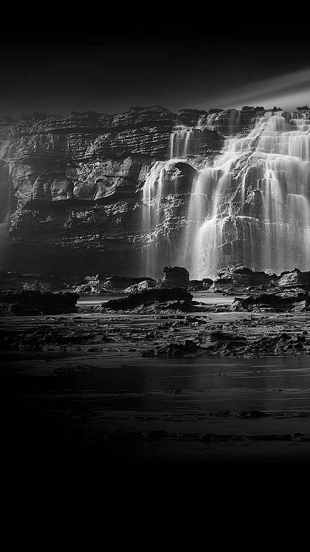 Black Rock Home Screen Wallpaper.