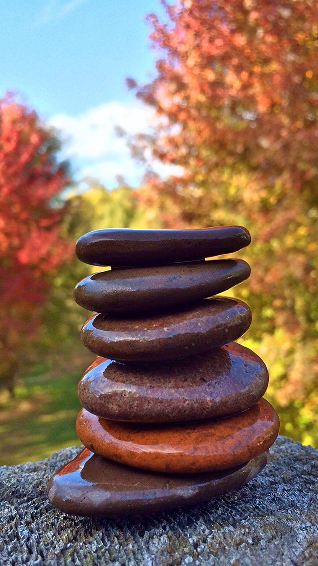 Stacking Stones Huawei Wallpaper.