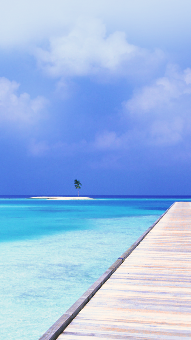 Tropical Retreat Huawei Wallpaper.