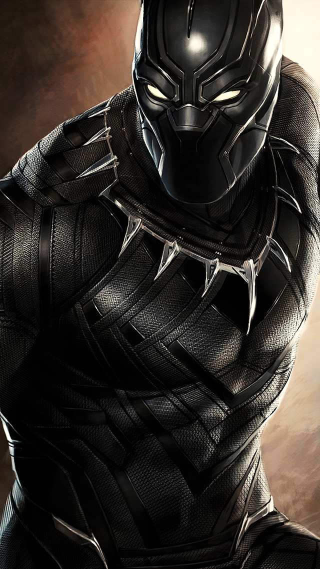 Black Panther Huawei P50 Pro Wallpaper.