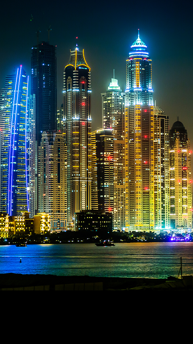 Dubai iPhone Wallpaper.