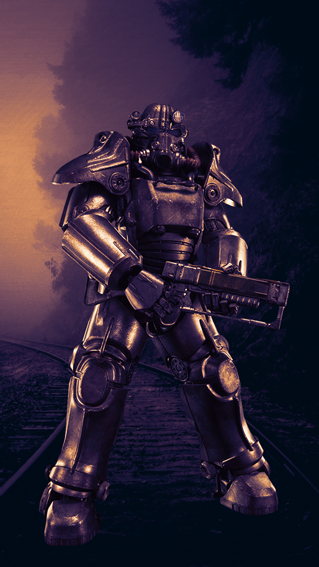 Fallout Bos iPhone Wallpaper.
