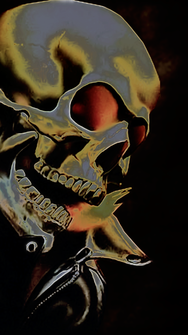 Ghost Rider iPhone Wallpaper.