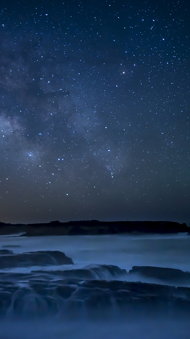 Night Stars iPhone Wallpaper.