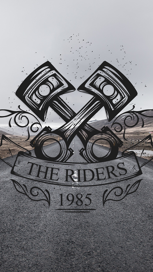 Riders iPhone Wallpaper.
