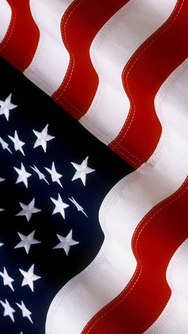 American Flag iPhone 11 Pro Max Wallpaper.