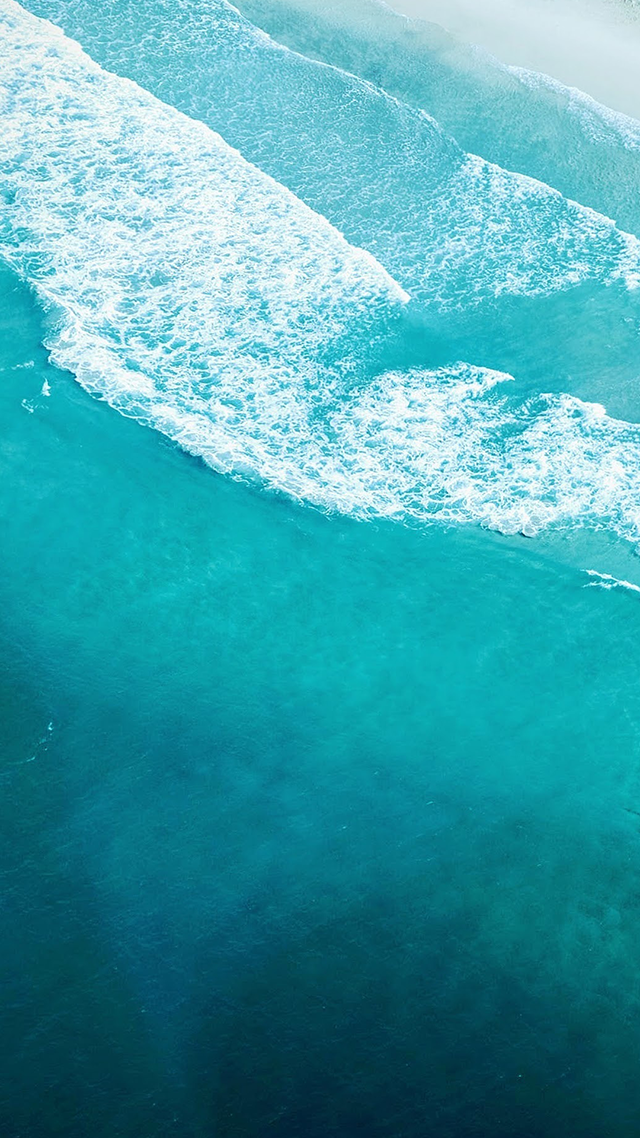 Aqua iPhone 11 Pro Max Wallpaper.